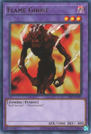 Flame Ghost (LOB-EN029) - Legend of Blue Eyes White Dragon (25th Anniversary Edition) Unlimited - Premium Yugioh Single from Konami - Just $0.17! Shop now at Game Crave Tournament Store