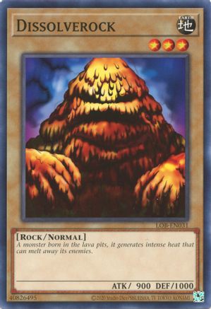 Dissolverock (LOB-EN031) - Legend of Blue Eyes White Dragon (25th Anniversary Edition) Unlimited - Premium Yugioh Single from Konami - Just $0.25! Shop now at Game Crave Tournament Store
