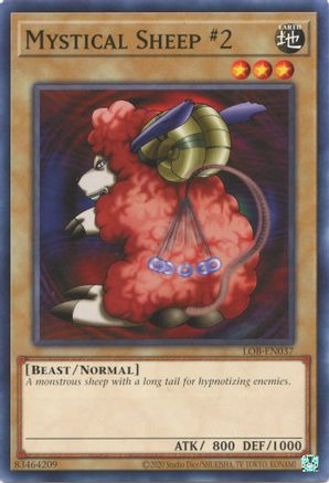 Mystical Sheep #2 (LOB-EN037) - Legend of Blue Eyes White Dragon (25th Anniversary Edition) Unlimited - Premium Yugioh Single from Konami - Just $0.08! Shop now at Game Crave Tournament Store