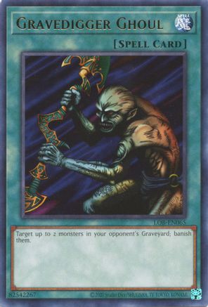 Gravedigger Ghoul (LOB-EN065) - Legend of Blue Eyes White Dragon (25th Anniversary Edition) Unlimited - Premium Yugioh Single from Konami - Just $0.25! Shop now at Game Crave Tournament Store