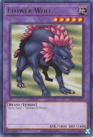 Flower Wolf (LOB-EN107) - Legend of Blue Eyes White Dragon (25th Anniversary Edition) Unlimited - Premium Yugioh Single from Konami - Just $0.25! Shop now at Game Crave Tournament Store