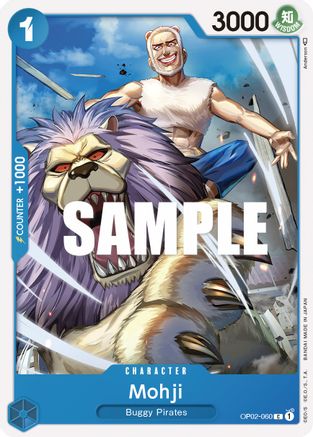 Mohji (OP02-060) - Paramount War - Premium One Piece Single from Bandai - Just $0.08! Shop now at Game Crave Tournament Store