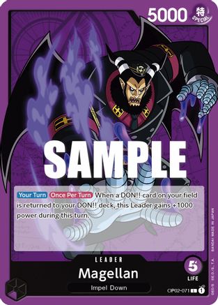 Magellan (071) (OP02-071) - Paramount War - Premium One Piece Single from Bandai - Just $0.08! Shop now at Game Crave Tournament Store