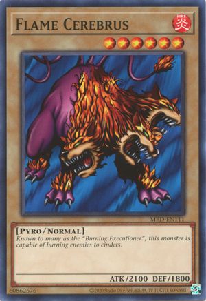 Flame Cerebrus (MRD-EN111) - Metal Raiders (25th Anniversary Edition) Unlimited - Premium Yugioh Single from Konami - Just $0.25! Shop now at Game Crave Tournament Store