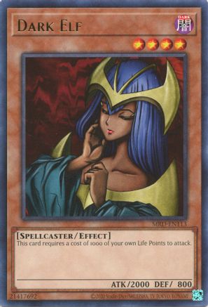 Dark Elf (MRD-EN113) - Metal Raiders (25th Anniversary Edition) Unlimited - Premium Yugioh Single from Konami - Just $0.81! Shop now at Game Crave Tournament Store