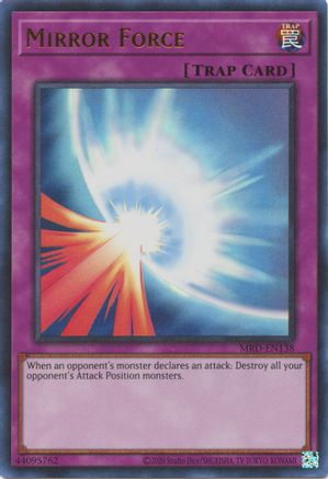 Mirror Force (MRD-EN138) - Metal Raiders (25th Anniversary Edition) Unlimited - Premium Yugioh Single from Konami - Just $12.44! Shop now at Game Crave Tournament Store