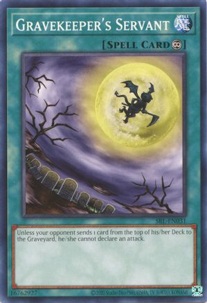 Gravekeeper's Servant (SRL-EN031) - Spell Ruler (25th Anniversary Edition) Unlimited - Premium Yugioh Single from Konami - Just $0.26! Shop now at Game Crave Tournament Store