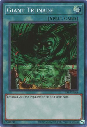 Giant Trunade (SRL-EN048) - Spell Ruler (25th Anniversary Edition) Unlimited - Premium Yugioh Single from Konami - Just $1.37! Shop now at Game Crave Tournament Store