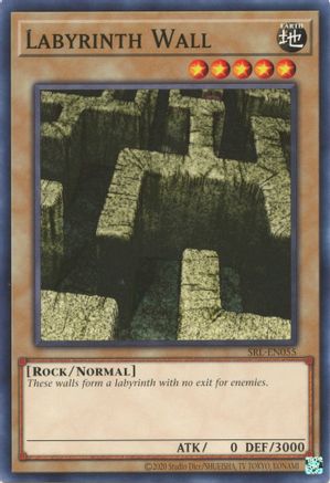 Labyrinth Wall (SRL-EN055) - Spell Ruler (25th Anniversary Edition) Unlimited - Premium Yugioh Single from Konami - Just $0.08! Shop now at Game Crave Tournament Store