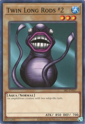 Twin Long Rods #2 (SRL-EN057) - Spell Ruler (25th Anniversary Edition) Unlimited - Premium Yugioh Single from Konami - Just $0.25! Shop now at Game Crave Tournament Store