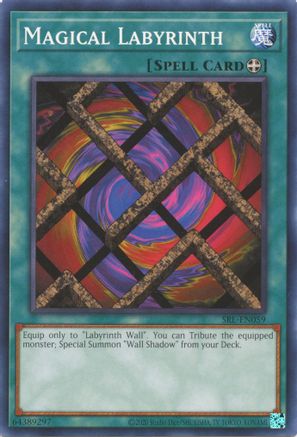 Magical Labyrinth (SRL-EN059) - Spell Ruler (25th Anniversary Edition) Unlimited - Premium Yugioh Single from Konami - Just $0.08! Shop now at Game Crave Tournament Store