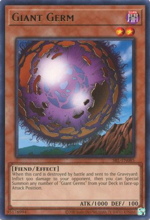 Giant Germ (SRL-EN085) - Spell Ruler (25th Anniversary Edition) Unlimited - Premium Yugioh Single from Konami - Just $0.58! Shop now at Game Crave Tournament Store