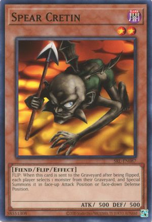 Spear Cretin (SRL-EN087) - Spell Ruler (25th Anniversary Edition) Unlimited - Premium Yugioh Single from Konami - Just $0.25! Shop now at Game Crave Tournament Store