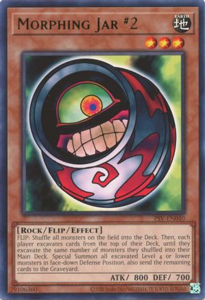 Morphing Jar #2 (PSV-EN040) - Pharaoh's Servant (25th Anniversary Edition) Unlimited - Premium Yugioh Single from Konami - Just $0.25! Shop now at Game Crave Tournament Store