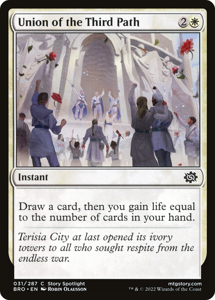 Union of the Third Path (BRO-031) - The Brothers' War - Premium MTG Single from Wizards of the Coast - Just $0.08! Shop now at Game Crave Tournament Store