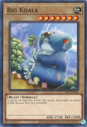 Big Koala (IOC-EN004) - Invasion of Chaos (25th Anniversary Edition) Unlimited - Premium Yugioh Single from Konami - Just $0.08! Shop now at Game Crave Tournament Store