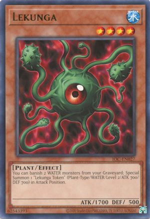 Lekunga (IOC-EN027) - Invasion of Chaos (25th Anniversary Edition) Unlimited - Premium Yugioh Single from Konami - Just $0.25! Shop now at Game Crave Tournament Store