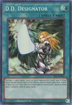 D.D. Designator (IOC-EN039) - Invasion of Chaos (25th Anniversary Edition) Unlimited - Premium Yugioh Single from Konami - Just $2.55! Shop now at Game Crave Tournament Store