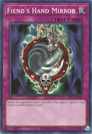 Fiend's Hand Mirror (IOC-EN102) - Invasion of Chaos (25th Anniversary Edition) Unlimited - Premium Yugioh Single from Konami - Just $0.25! Shop now at Game Crave Tournament Store