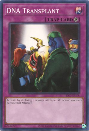 DNA Transplant (IOC-EN108) - Invasion of Chaos (25th Anniversary Edition) Unlimited - Premium Yugioh Single from Konami - Just $0.25! Shop now at Game Crave Tournament Store