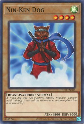 Nin-Ken Dog (DCR-EN002) - Dark Crisis (25th Anniversary Edition) Unlimited - Premium Yugioh Single from Konami - Just $0.25! Shop now at Game Crave Tournament Store