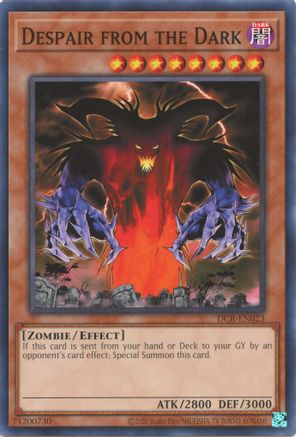 Despair from the Dark (DCR-EN023) - Dark Crisis (25th Anniversary Edition) Unlimited - Premium Yugioh Single from Konami - Just $0.26! Shop now at Game Crave Tournament Store