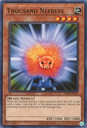 Thousand Needles (DCR-EN028) - Dark Crisis (25th Anniversary Edition) Unlimited - Premium Yugioh Single from Konami - Just $0.25! Shop now at Game Crave Tournament Store