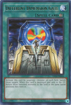 Different Dimension Gate (DCR-EN044) - Dark Crisis (25th Anniversary Edition) Unlimited - Premium Yugioh Single from Konami - Just $0.25! Shop now at Game Crave Tournament Store