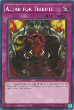 Altar for Tribute (DCR-EN095) - Dark Crisis (25th Anniversary Edition) Unlimited - Premium Yugioh Single from Konami - Just $0.25! Shop now at Game Crave Tournament Store