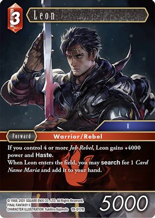 Leon (FROM NIGHTMARES) Foil - Premium Final Fantasy Single from From Nightmares - Just $0.25! Shop now at Game Crave Tournament Store