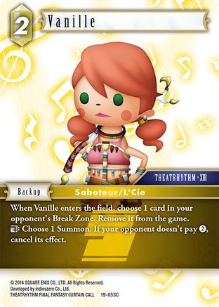 Vanille (FROM NIGHTMARES) - Premium Final Fantasy Single from From Nightmares - Just $0.25! Shop now at Game Crave Tournament Store
