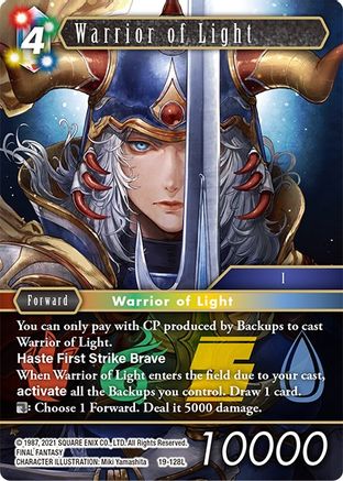 Warrior of Light (FROM NIGHTMARES) Foil - Premium Final Fantasy Single from From Nightmares - Just $27.32! Shop now at Game Crave Tournament Store