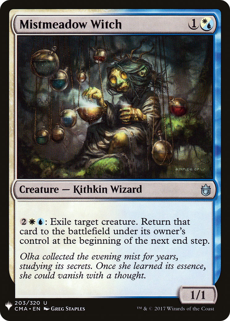 Mistmeadow Witch (MB1-1527) - Mystery Booster - Premium MTG Single from Wizards of the Coast - Just $0.08! Shop now at Game Crave Tournament Store