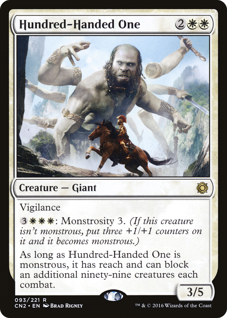 Hundred-Handed One (CN2-093) - Conspiracy: Take the Crown - Premium MTG Single from Wizards of the Coast - Just $0.08! Shop now at Game Crave Tournament Store