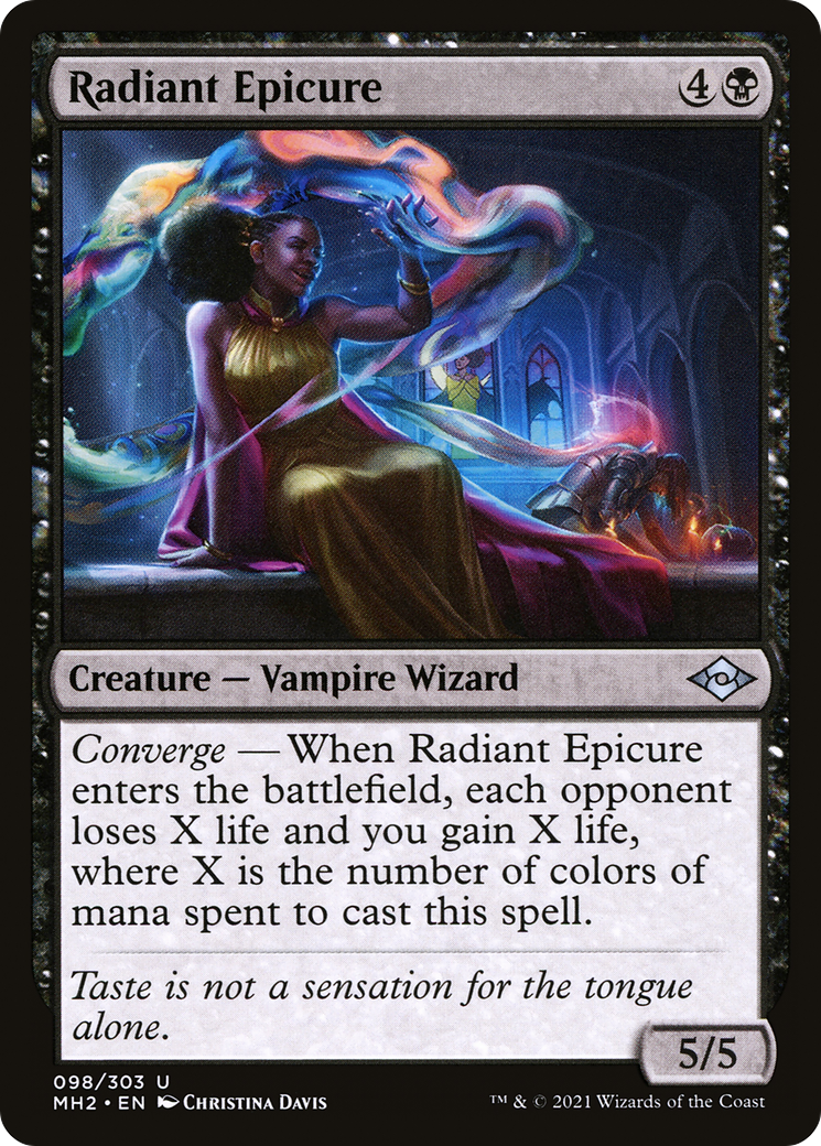 Radiant Epicure (MH2-098) - Modern Horizons 2 Foil - Premium MTG Single from Wizards of the Coast - Just $0.08! Shop now at Game Crave Tournament Store