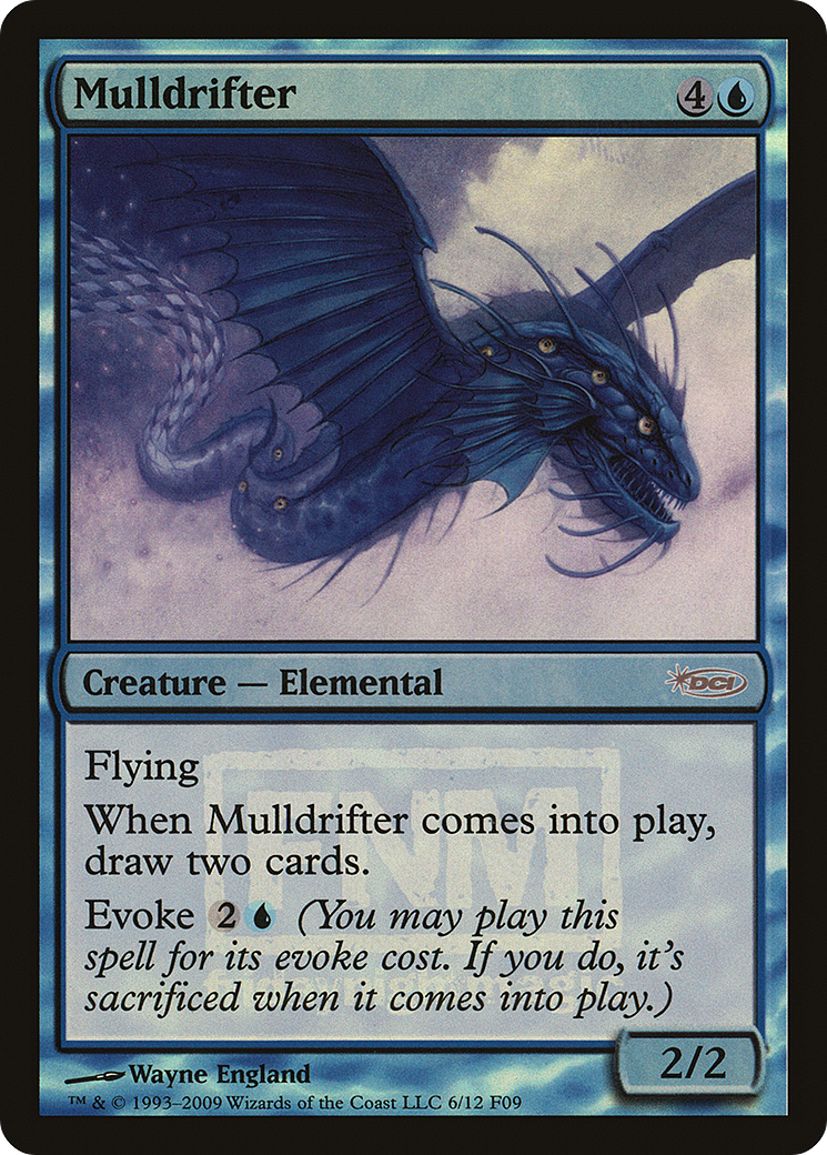 Mulldrifter (F09-006) - Friday Night Magic 2009 Foil - Premium MTG Single from Wizards of the Coast - Just $2.37! Shop now at Game Crave Tournament Store