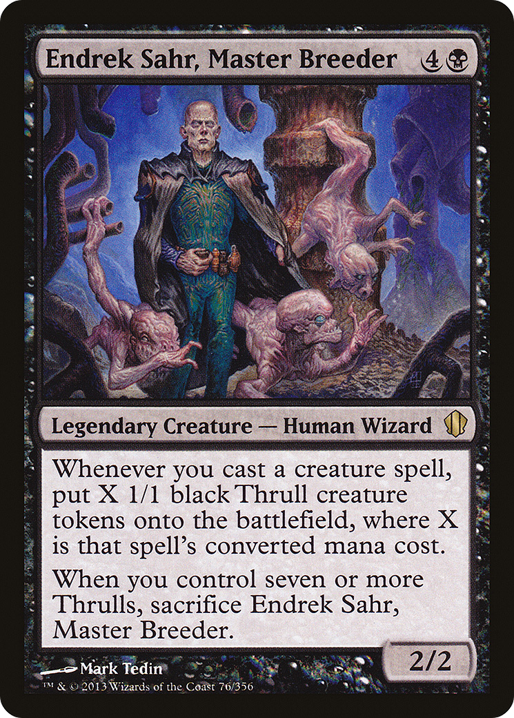 Endrek Sahr, Master Breeder (C13-076) - Commander 2013 - Premium MTG Single from Wizards of the Coast - Just $0.12! Shop now at Game Crave Tournament Store
