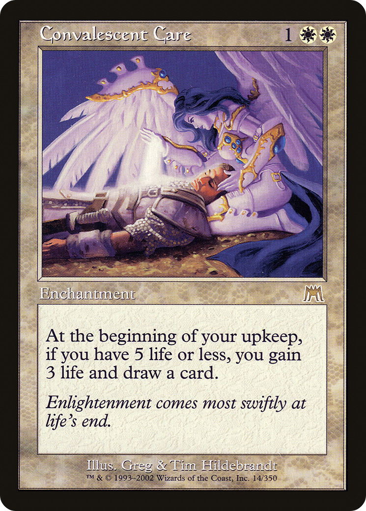 Convalescent Care (ONS-014) - Onslaught - Premium MTG Single from Wizards of the Coast - Just $0.08! Shop now at Game Crave Tournament Store