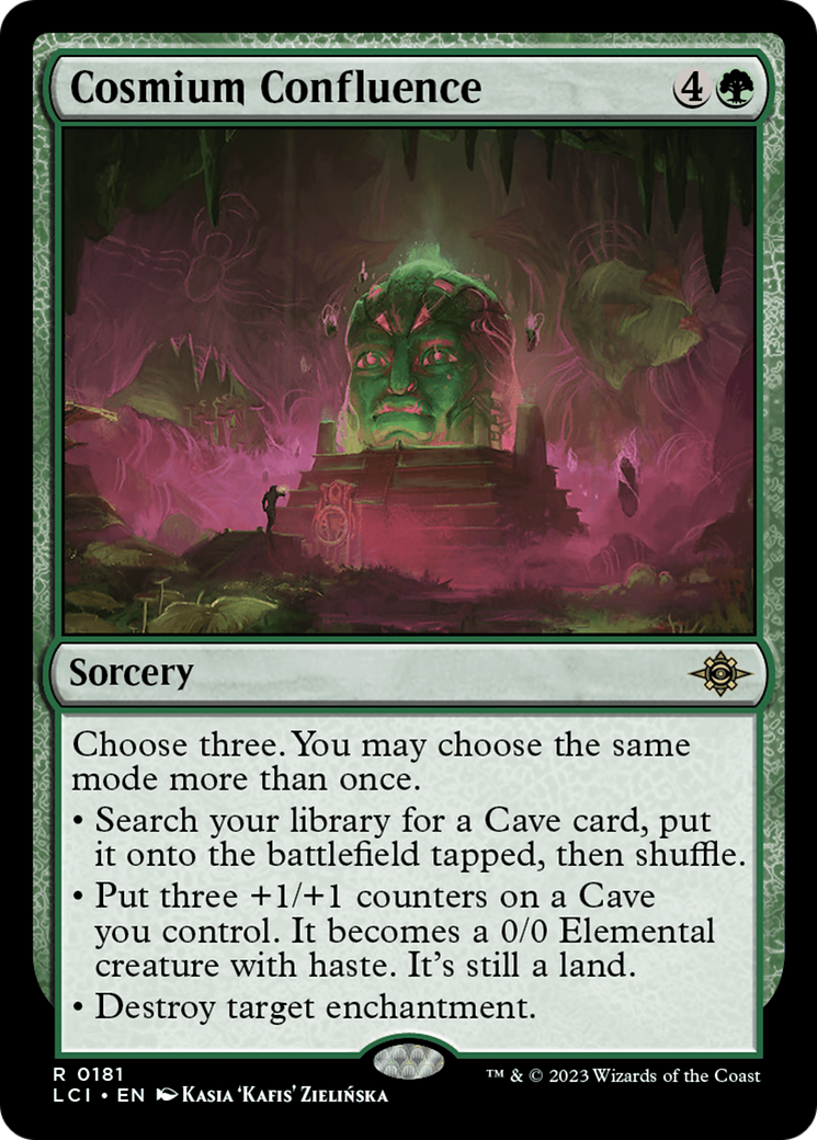 Cosmium Confluence (LCI-181) - The Lost Caverns of Ixalan - Premium MTG Single from Wizards of the Coast - Just $0.08! Shop now at Game Crave Tournament Store