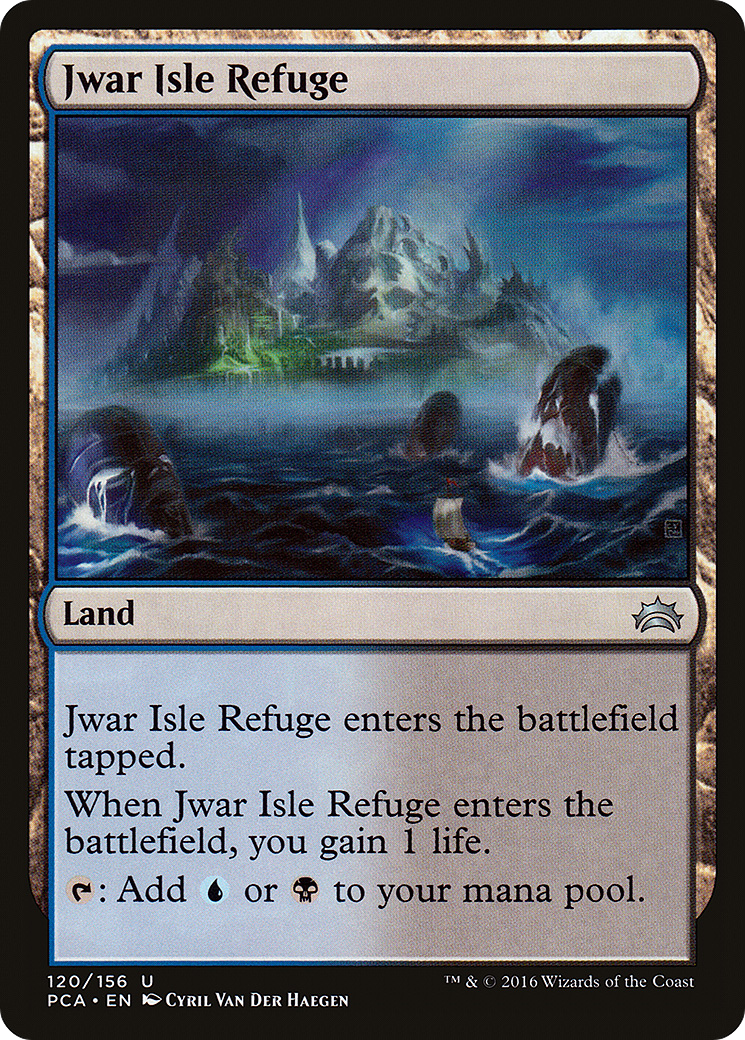 Jwar Isle Refuge (PCA-120) - Planechase Anthology - Premium MTG Single from Wizards of the Coast - Just $0.08! Shop now at Game Crave Tournament Store