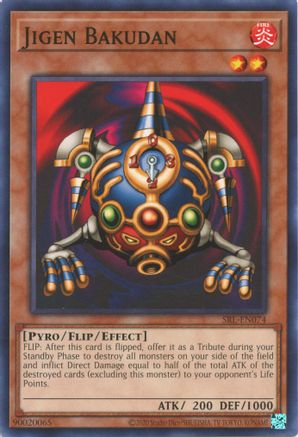 Jigen Bakudan (SRL-EN074) - Spell Ruler (25th Anniversary Edition) Unlimited - Premium Yugioh Single from Konami - Just $0.25! Shop now at Game Crave Tournament Store