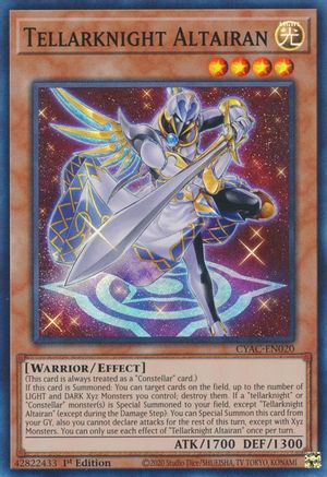 Tellarknight Altairan (CYAC-EN020) - Cyberstorm Access 1st Edition - Premium Yugioh Single from Konami - Just $0.08! Shop now at Game Crave Tournament Store