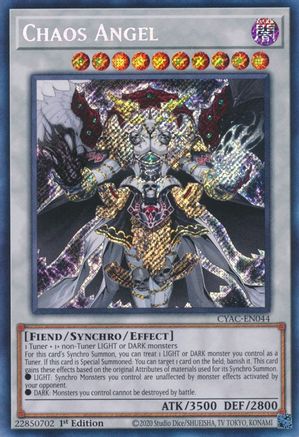 Chaos Angel (CYAC-EN044) - Cyberstorm Access 1st Edition - Premium Yugioh Single from Konami - Just $10.03! Shop now at Game Crave Tournament Store
