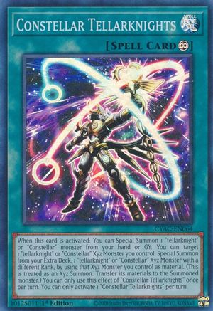 Constellar Tellarknights (CYAC-EN064) - Cyberstorm Access 1st Edition - Premium Yugioh Single from Konami - Just $0.25! Shop now at Game Crave Tournament Store