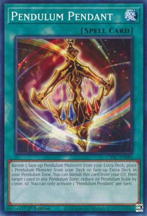 Pendulum Pendant (CYAC-EN084) - Cyberstorm Access 1st Edition - Premium Yugioh Single from Konami - Just $0.25! Shop now at Game Crave Tournament Store