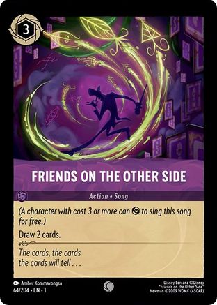 Friends on the Other Side (64/204) - The First Chapter Cold Foil - Premium Lorcana Single from Disney - Just $1.25! Shop now at Game Crave Tournament Store