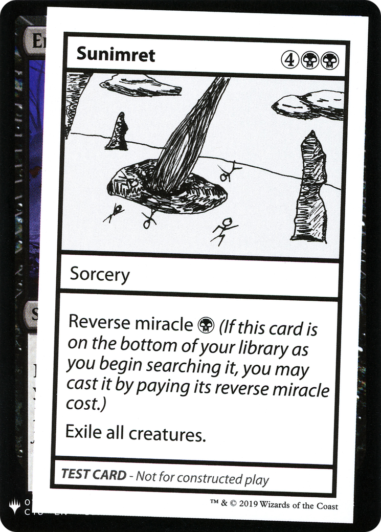 Sunimret (CMB1-047) - Mystery Booster Playtest Cards 2019 - Premium MTG Single from Wizards of the Coast - Just $0.12! Shop now at Game Crave Tournament Store