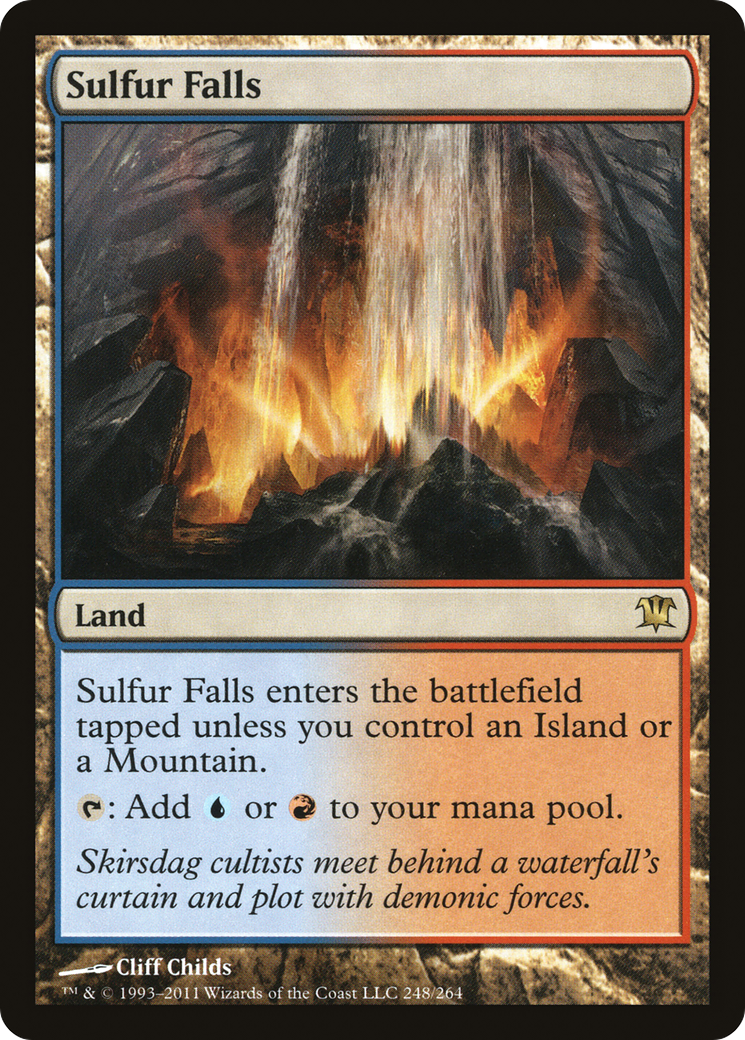 Sulfur Falls (ISD-248) - Innistrad - Premium MTG Single from Wizards of the Coast - Just $0.22! Shop now at Game Crave Tournament Store