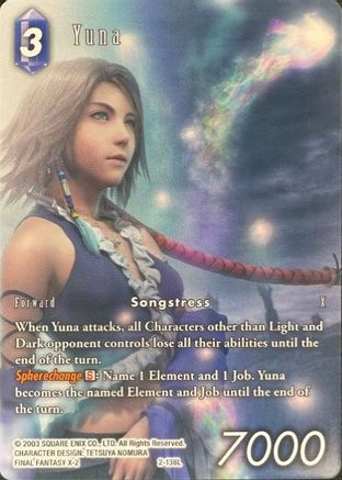 Yuna (Full Art Reprint) (DECK EXCLUSIVE CARDS) - Premium Final Fantasy Single from Deck Exclusive Cards - Just $2.10! Shop now at Game Crave Tournament Store