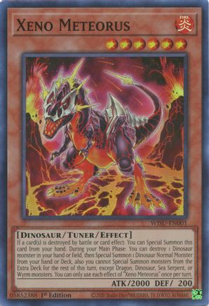 Xeno Meteorus (WISU-EN001) - Wild Survivors 1st Edition - Premium Yugioh Single from Konami - Just $0.39! Shop now at Game Crave Tournament Store